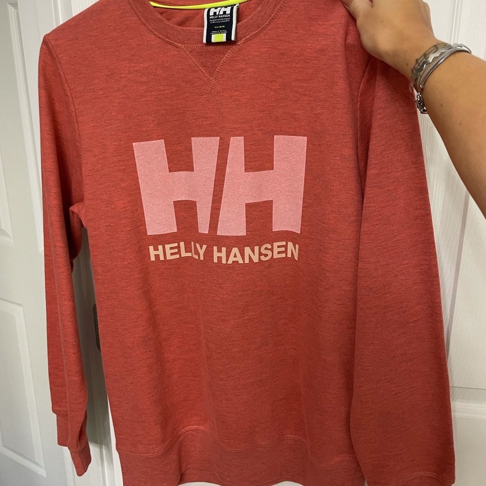 Helly Hansen sweatshirt, red, size medium, H/H